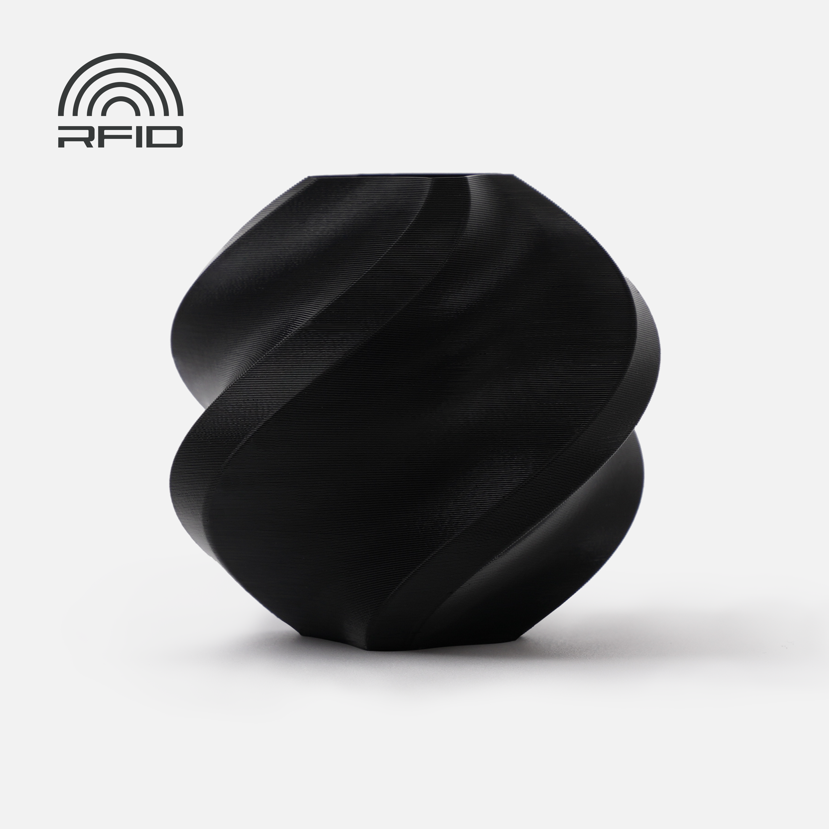 Bambu Lab PLA Basic Refill · Melns · 1 kg