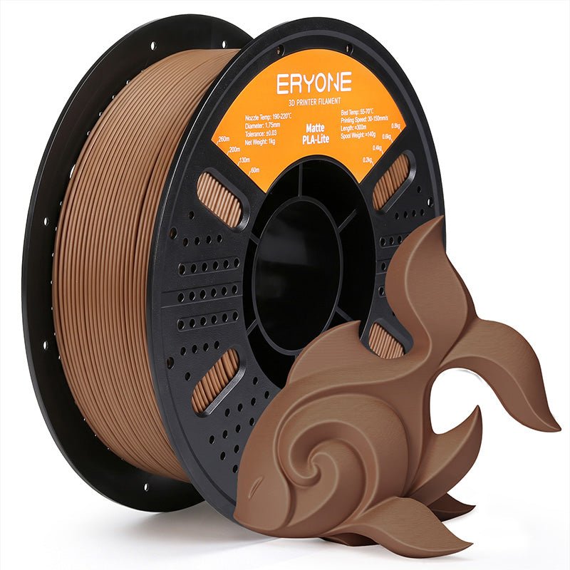 ERYONE Matte PLA-Lite · Šokolādes brūns · 1 kg