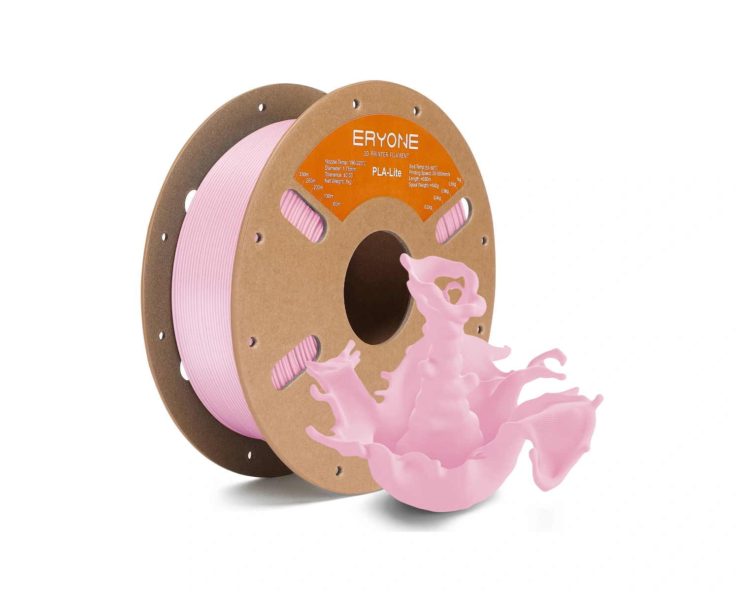 Eryone PLA Lite · Gaiši rozā · 1 kg