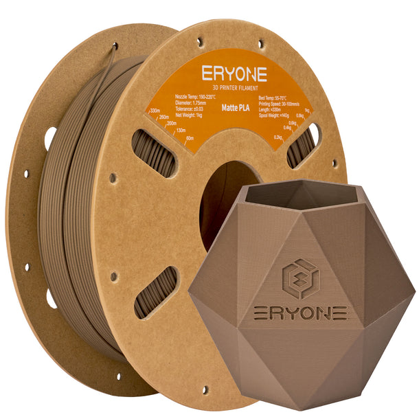 ERYONE Matte PLA · Nutty Brown · 1 kg