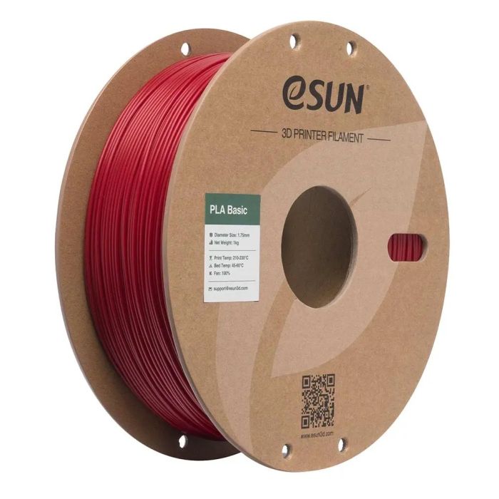 eSUN PLA Basic · Sarkans Fire Engine Red · 1 kg