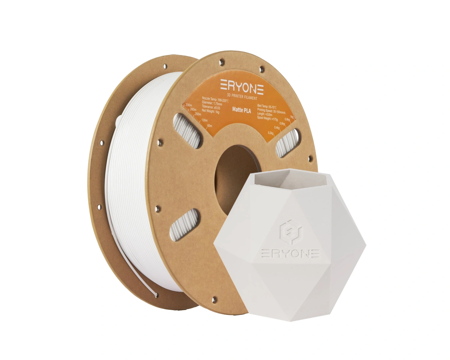 Eryone Matte PLA · Balts · 1 kg