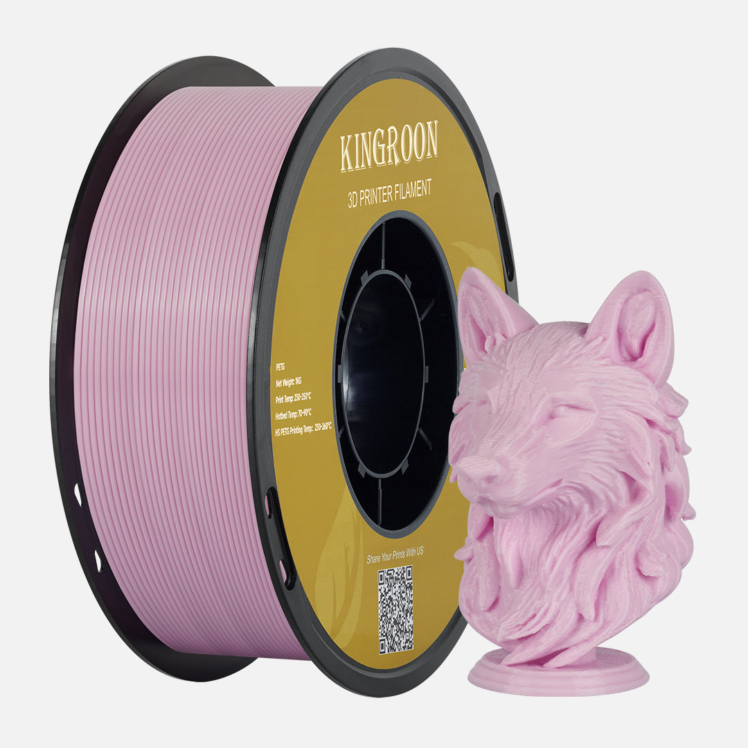 KINGROON PETG Basic · Rozā · 1 kg