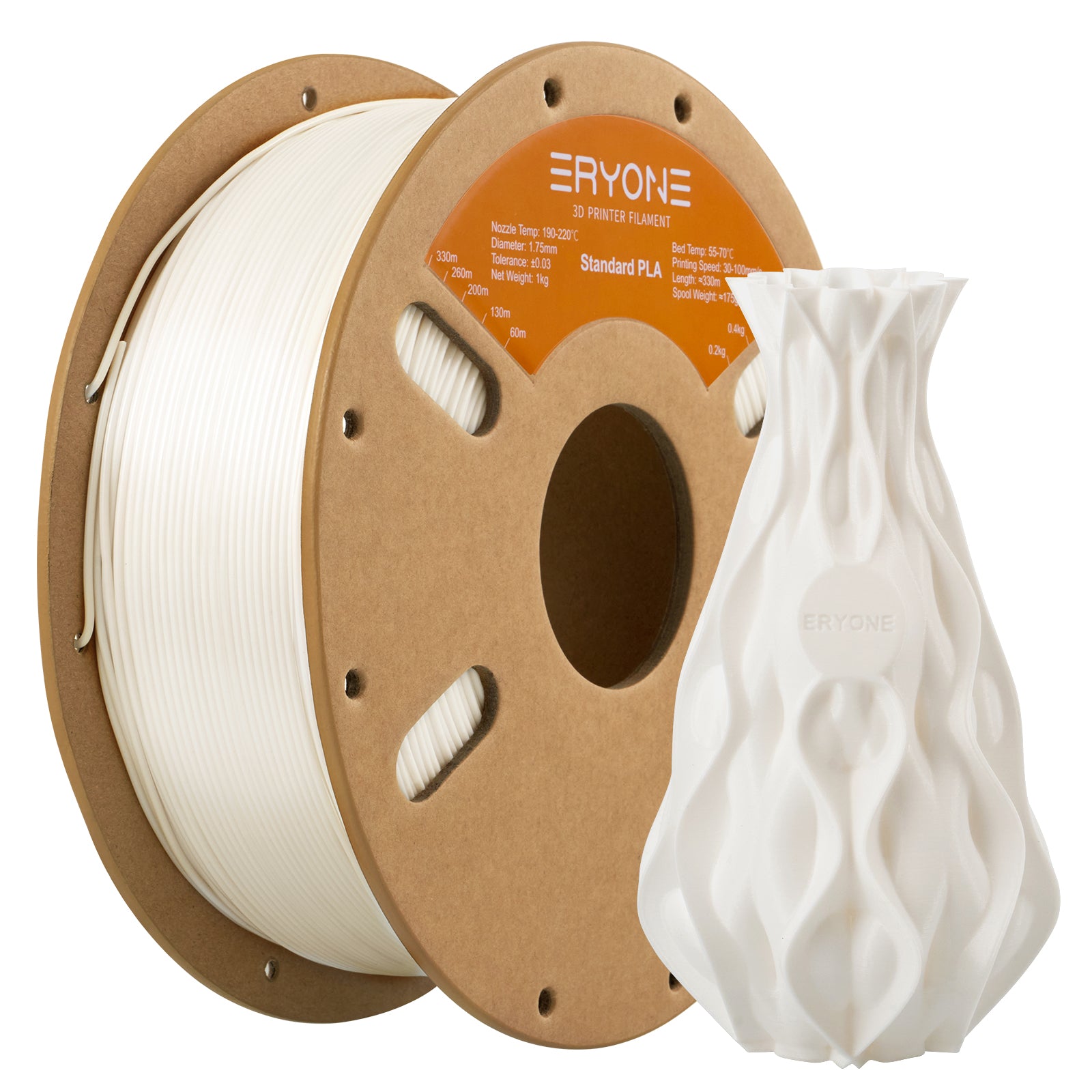 ERYONE Standard PLA · Ziloņkaula balts · 1 kg