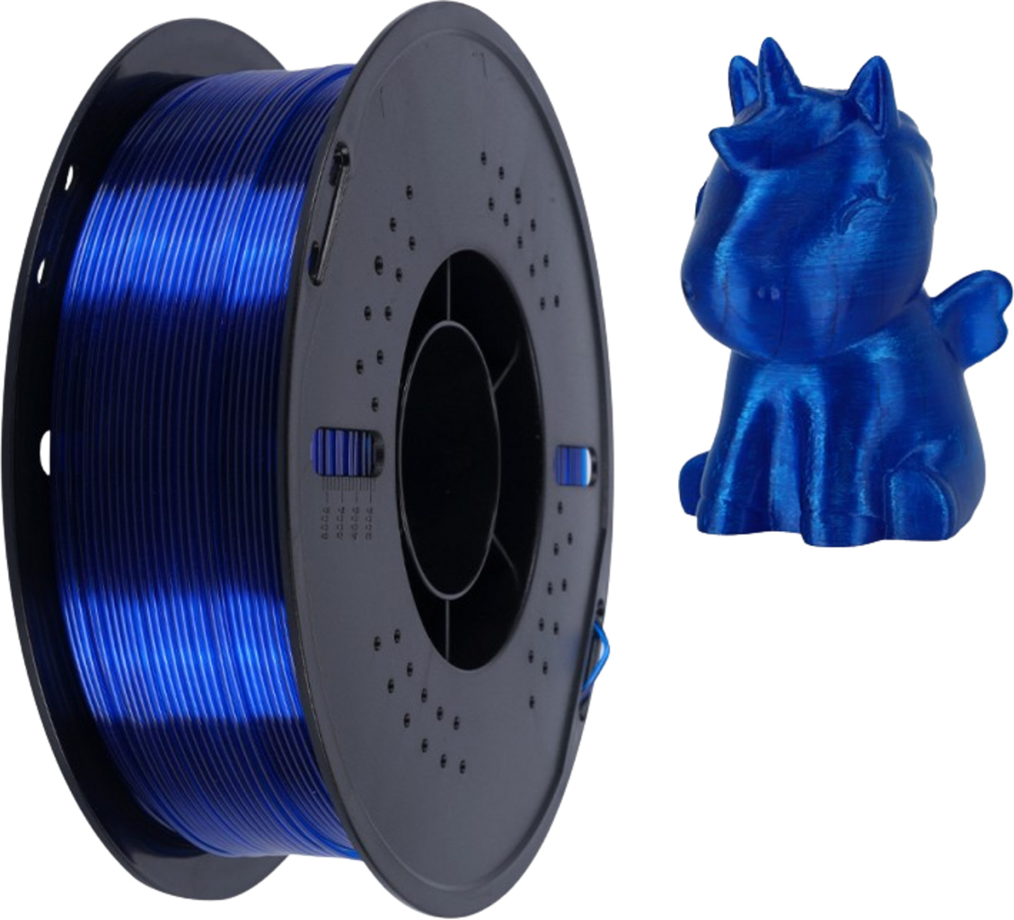 KINGROON PETG Basic · Puscaurspīdīgs zils · 1 kg