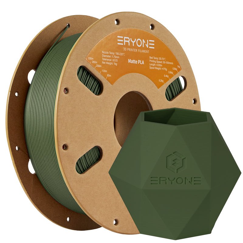 ERYONE Matte PLA · Olīvzaļš · 1 kg