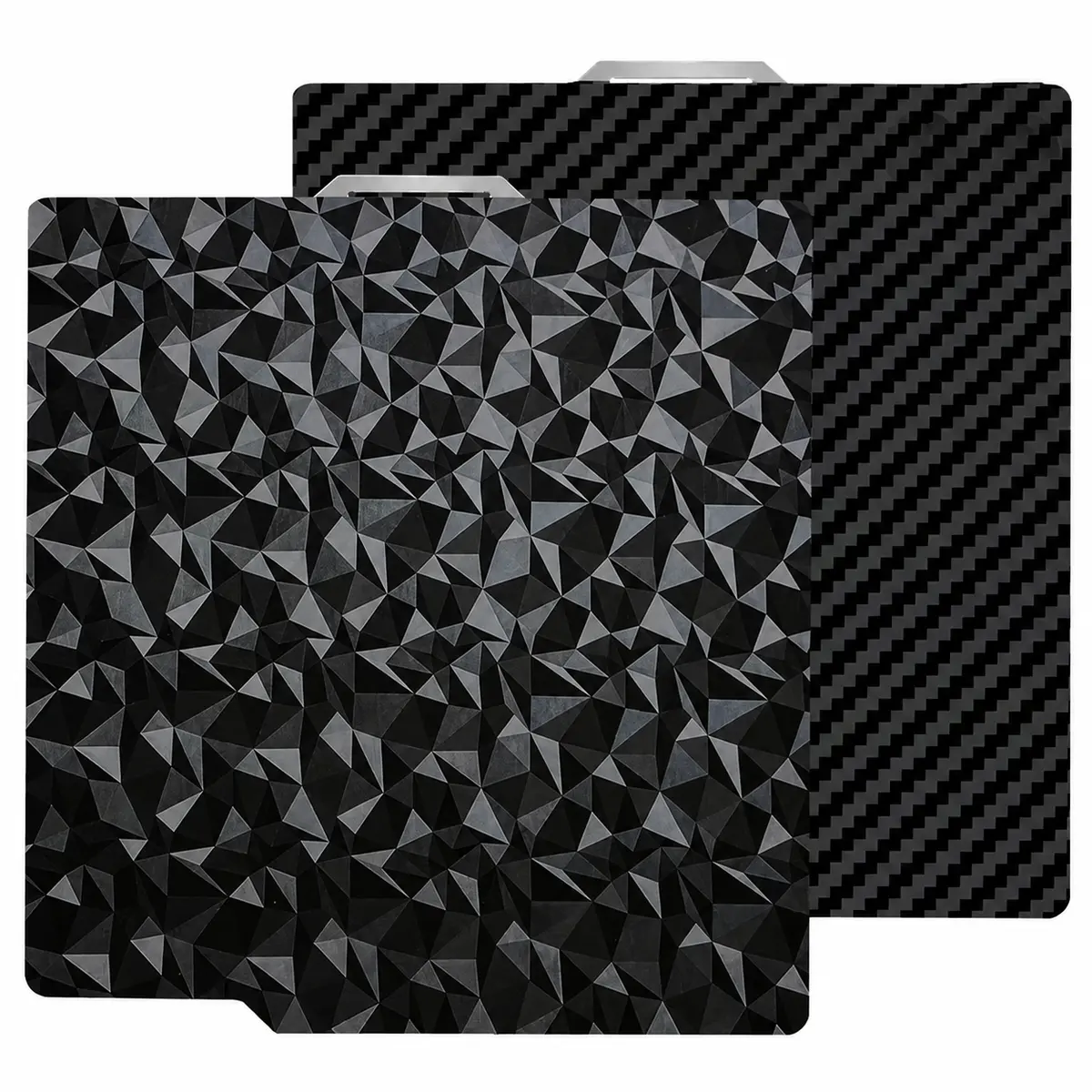 Dekoratīva 257×257 mm drukas plāksne Bambu Lab A1 / P1 / X1 — Diamond / Carbon